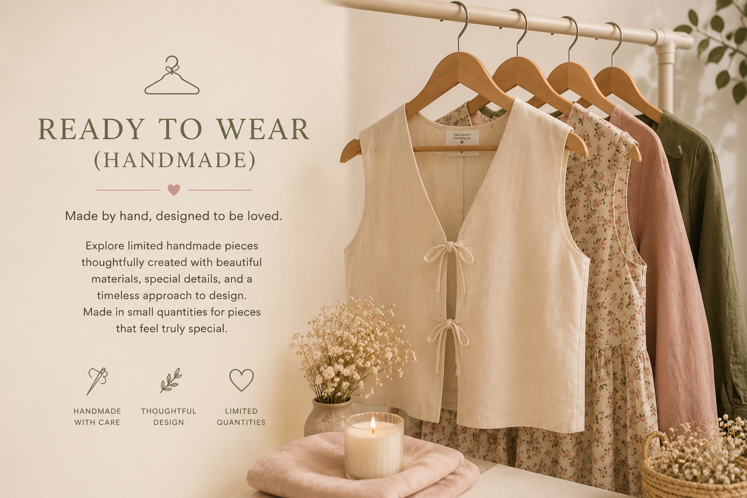 READY TO WEAR ( HANDMADE)