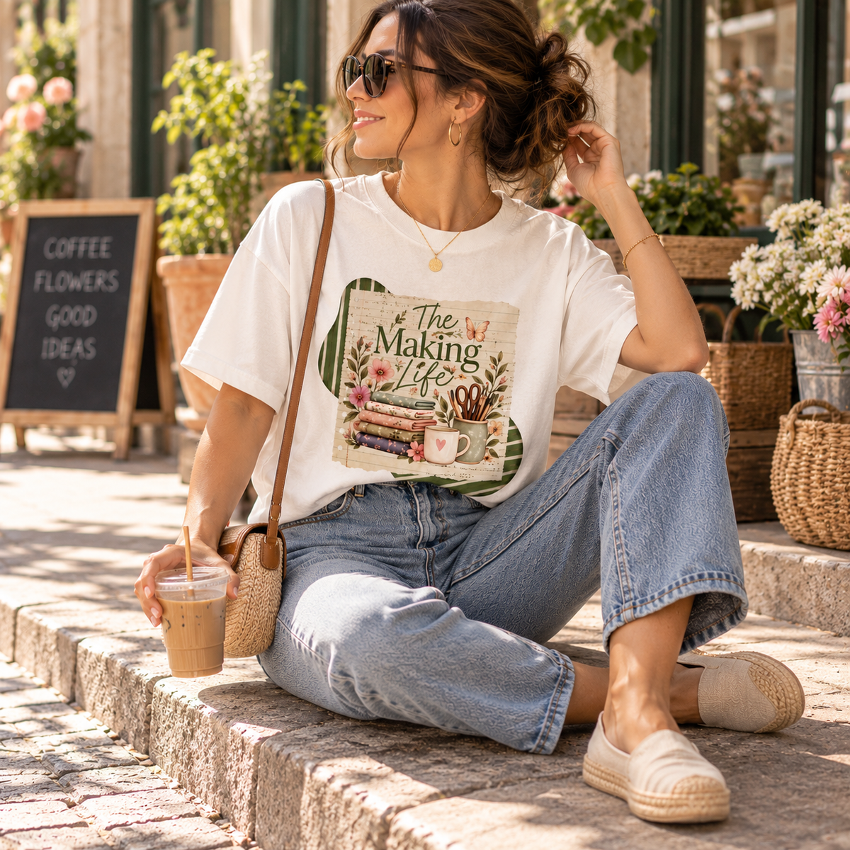 The Making Life Oversized Boxy Tee