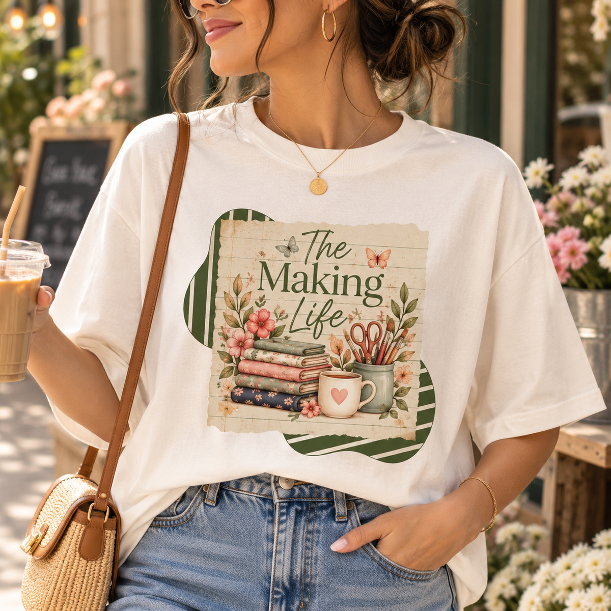 The Making Life Oversized Boxy Tee