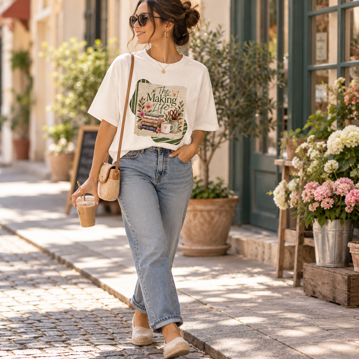 The Making Life Oversized Boxy Tee