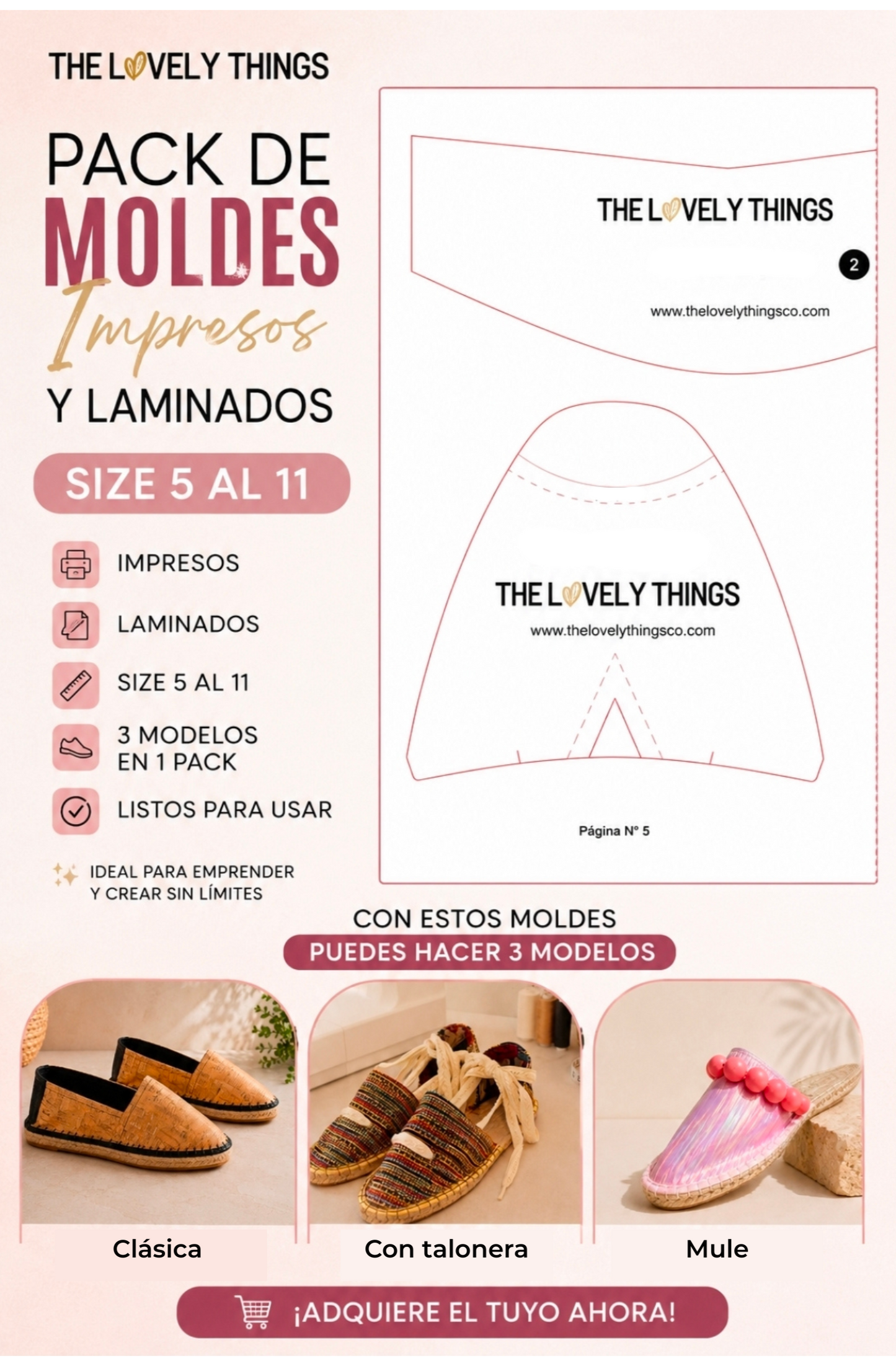 PACK MOLDES